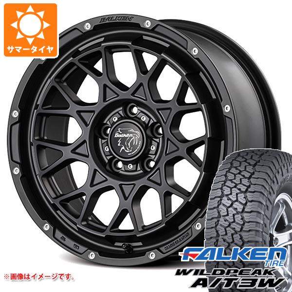 【タイヤ交換対象】サマータイヤ 235/70R16 109T XL ファルケン ワイルドピーク A/T3W ヴァルケン ローツェ 7.0-16 タイヤホイール4本セット｜タイヤマックス