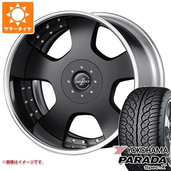 【タイヤ交換対象】サマータイヤ 255/40R20 101V REINF ヨコハマ パラダ スペック-X PA02 ファブレス プロファンド LD-5 8.5-20 タイヤホイール4本セット|タイヤマックス