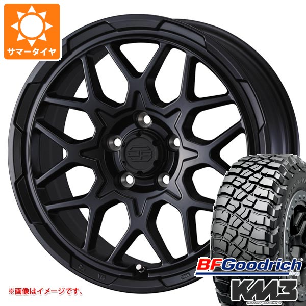 【タイヤ交換対象】トヨタ RAV4 50系用 サマータイヤ BFグッドリッチ マッドテレーンT/A KM3 LT245/65R17 111/108Q スタットベルク2 7.0-17 タイヤホイール4本セット