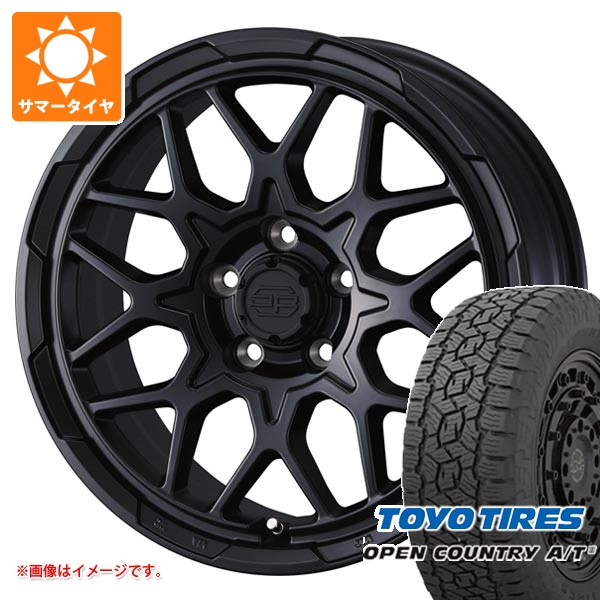 【タイヤ交換対象】トヨタ RAV4 50系用 サマータイヤ トーヨー オープンカントリー A/T3 265/65R17 112H ブラックレター スタットベルク2 7.0-17 タイヤホイール4本セット
