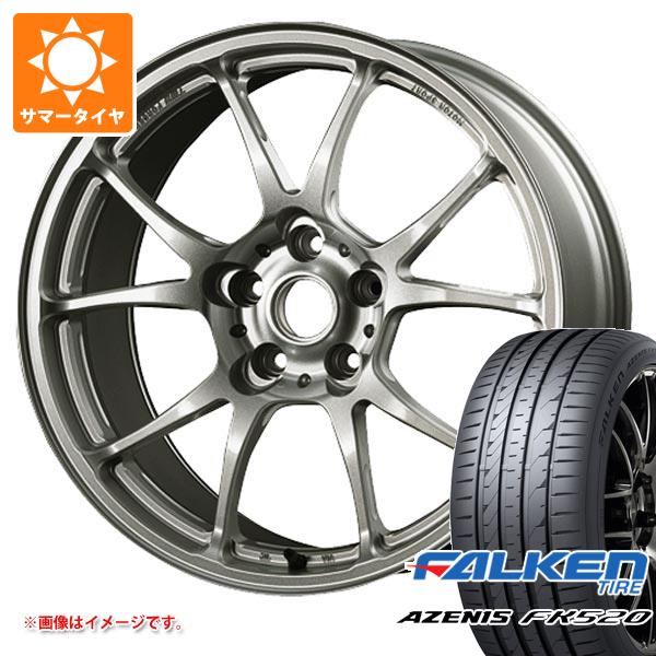 【タイヤ交換対象】サマータイヤ 225/50R17 98Y XL ファルケン アゼニス FK520L TWS モータースポーツ T66-F 7.5-17 タイヤホイール4本セット|タイヤマックス