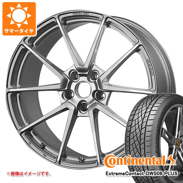 【タイヤ交換対象】サマータイヤ 245/40R18 97Y XL コンチネンタル エクストリームコンタクト DWS06 プラス TWS モータースポーツ T66-GT 8.5-18 タイヤホイール4本セット 228,800円