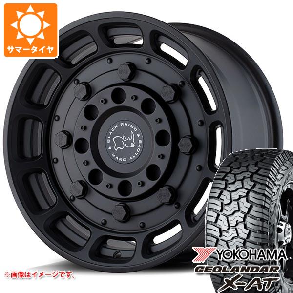 【タイヤ交換対象】5本セット FJクルーザー 10系用 2026年製 サマータイヤ ヨコハマ ジオランダー X-AT G016 LT285/70R17 121/118Q ブラックレター ブラックライノ ウォートホッグ 8.5-17 タイヤホイール5本セット｜タイヤマックス 190,375円