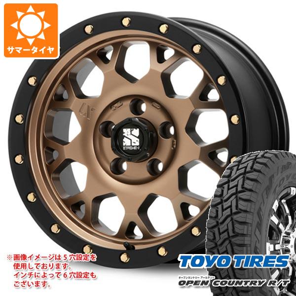 【タイヤ交換対象】T32エクストレイル用 サマータイヤ トーヨー オープンカントリー R/T 235/70R16 106Q ホワイトレター MLJ エクストリームJ XJ04 7.0-16 タイヤホイール4本セット｜タイヤマックス