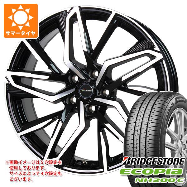 【タイヤ交換対象】サマータイヤ 175/65R14 82S ブリヂストン エコピア NH200C クロノス CH-112 5.5-14 タイヤホイール4本セット｜タイヤマックス