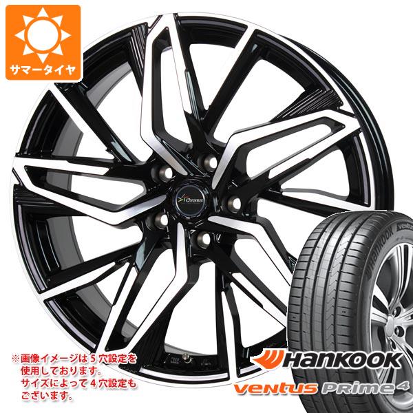 【タイヤ交換対象】サマータイヤ 225/50R17 98W XL ハンコック ベンタス プライム4 K135 クロノス CH-112 7.0-17 タイヤホイール4本セット