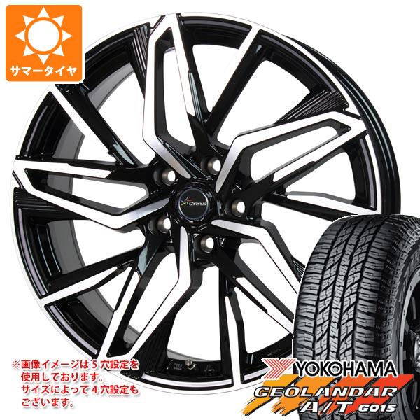 【タイヤ交換対象】2026年製 サマータイヤ 165/60R15 77H ヨコハマ ジオランダー A/T G015 ブラックレター クロノス CH-112 4.5-15 タイヤホイール4本セット