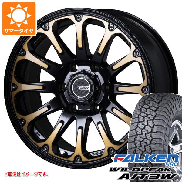 【タイヤ交換対象】5本セット FJクルーザー 10系用 サマータイヤ ファルケン ワイルドピーク A/T3W LT265/70R17 121/118R SSR ディバイド FT 8.0-17 タイヤホイール5本セット