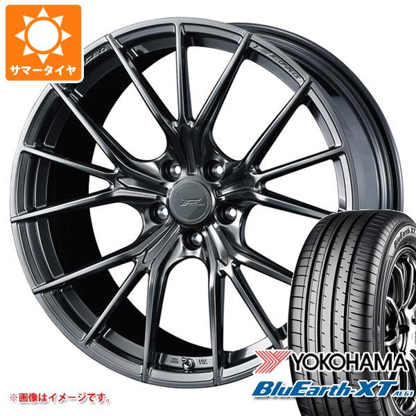 【タイヤ交換対象】サマータイヤ 215/50R18 92V ヨコハマ ブルーアースXT AE61 F ゼロ FZ-1 7.5-18 タイヤホイール4本セット｜タイヤマックス