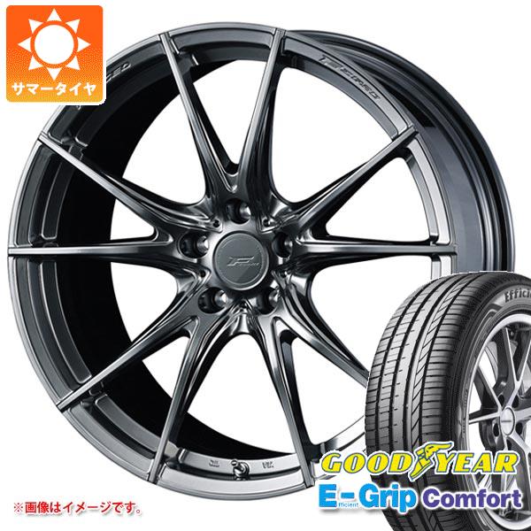 【タイヤ交換対象】サマータイヤ 215/35R19 85W XL グッドイヤー エフィシエントグリップコンフォート F ゼロ FZ-2 8.0-19 タイヤホイール4本セット
