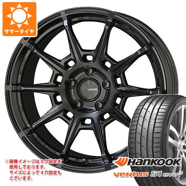 【タイヤ交換対象】2026年製 サマータイヤ 245/35R19 (93Y) XL ハンコック ベンタス S1 エボ3 K127 ガレルナ レフィーノ 8.0-19 タイヤホイール4本セット