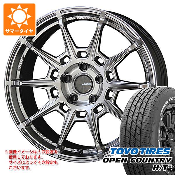 【タイヤ交換対象】2026年製 サマータイヤ 225/60R18 100H トーヨー オープンカントリー H/T2 ホワイトレター ガレルナ レフィーノ 8.0-18 タイヤホイール4本セット|タイヤマックス