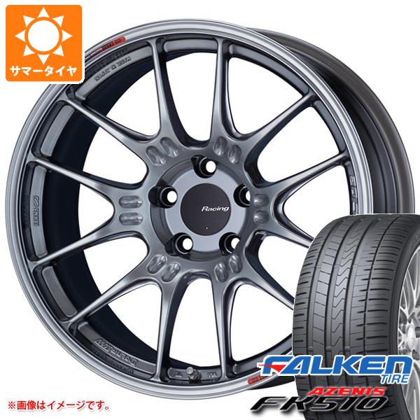 【タイヤ交換対象】サマータイヤ 245/50R18 104Y XL ファルケン アゼニス FK510 エンケイ レーシング GTC02 8.0-18 タイヤホイール4本セット｜タイヤマックス