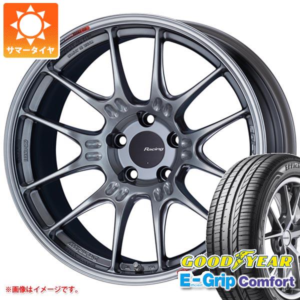 【タイヤ交換対象】サマータイヤ 245/35R19 93W XL グッドイヤー エフィシエントグリップコンフォート エンケイ レーシング GTC02 8.5-19 タイヤホイール4本セット