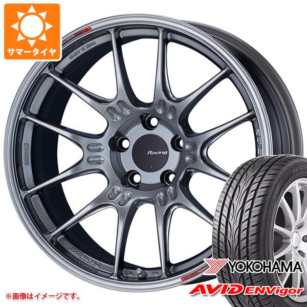 【タイヤ交換対象】サマータイヤ 245/45R19 98W ヨコハマ エービッド エンビガー S321 エンケイ レーシング GTC02 8.5-19 タイヤホイール4本セット|タイヤマックス