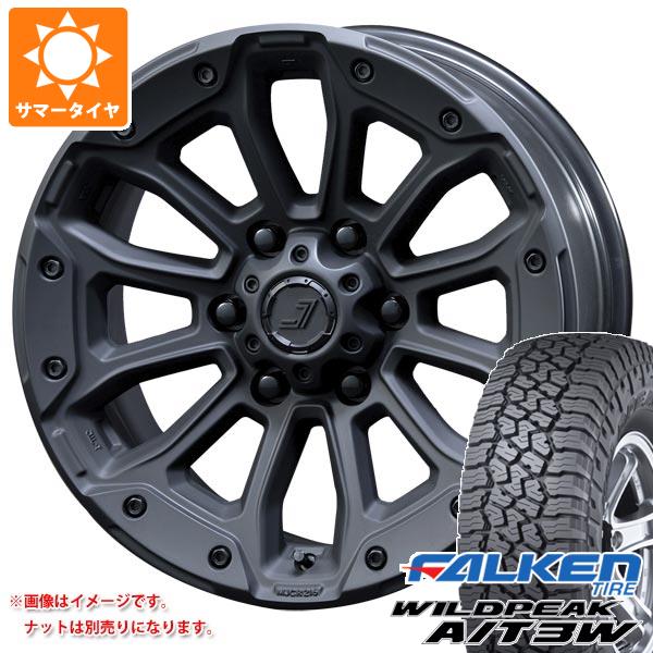 【タイヤ交換対象】FJクルーザー 10系用 サマータイヤ ファルケン ワイルドピーク A/T3W LT265/70R17 121/118R ジェップセン MJCR 216 8.0-17 タイヤホイール4本セット