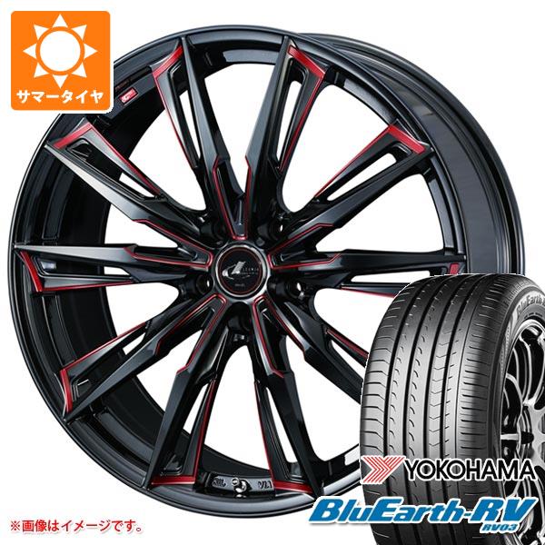 【タイヤ交換対象】サマータイヤ 245/40R19 98W XL ヨコハマ ブルーアースRV RV03 レオニス GX 8.0-19 タイヤホイール4本セット|タイヤマックス