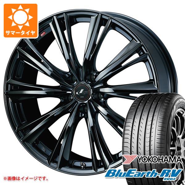 【タイヤ交換対象】サマータイヤ 245/35R20 95W XL ヨコハマ ブルーアースRV RV03 レオニス WX 8.5-20 タイヤホイール4本セット