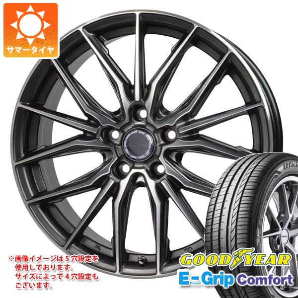 【タイヤ交換対象】サマータイヤ 245/40R20 99W XL グッドイヤー エフィシエントグリップコンフォート プレシャス アスト M4 8.0-20 タイヤホイール4本セット|タイヤマックス