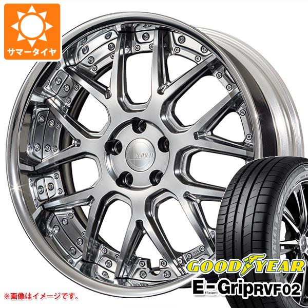 【タイヤ交換対象】サマータイヤ 245/40R20 99W XL グッドイヤー エフィシエントグリップ RVF02 アミスタット ライエン M07 8.5-20 タイヤホイール4本セット｜タイヤマックス