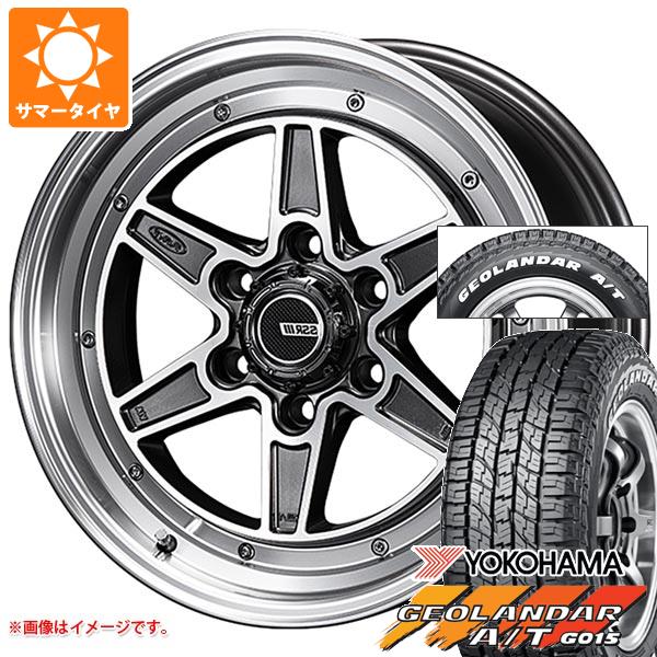 【タイヤ交換対象】ハイエース 200系用 2026年製 サマータイヤ ヨコハマ ジオランダー A/T G015 215/65R16C 109/107S ホワイトレター SSR ディバイド MK-6 6.5-16 タイヤホイール4本セット