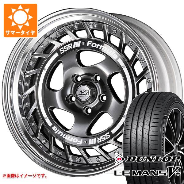 【タイヤ交換対象】サマータイヤ 225/40R18 92W XL ダンロップ ルマン5 LM5+ SSR フォーミュラ エアロスポーク 7.5-18 タイヤホイール4本セット|タイヤマックス