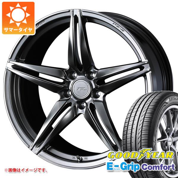 【タイヤ交換対象】サマータイヤ 245/35R20 95W XL グッドイヤー エフィシエントグリップコンフォート F ゼロ FZ-3 8.5-20 タイヤホイール4本セット|タイヤマックス