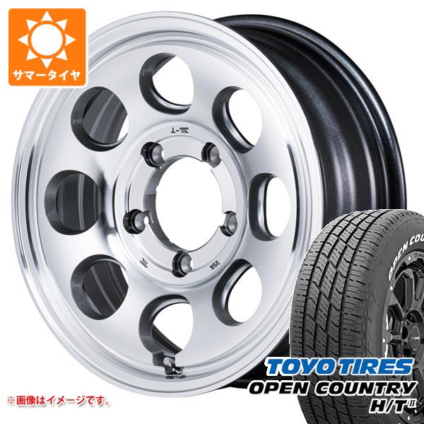 【タイヤ交換対象】スズキ ジムニー JB64W用 2026年製 サマータイヤ トーヨー オープンカントリー H/T2 215/70R16 100H ホワイトレター ガルシア パーム8 5.5-16 タイヤホイール4本セット|タイヤマックス