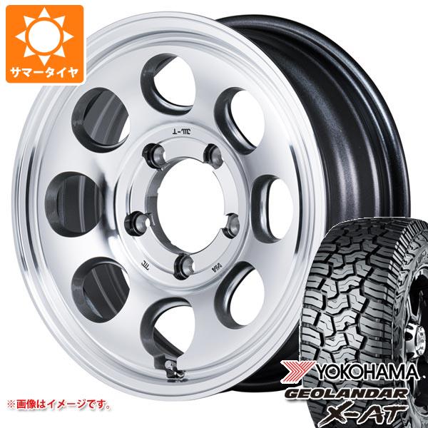 【タイヤ交換対象】5本セット ジムニーシエラ JB74W用 2026年製 サマータイヤ ヨコハマ ジオランダー X-AT G016 LT235/70R16 104/101Q アウトラインホワイトレター ガルシア パーム8 6.0-16 タイヤホイール5本セット|タイヤマックス