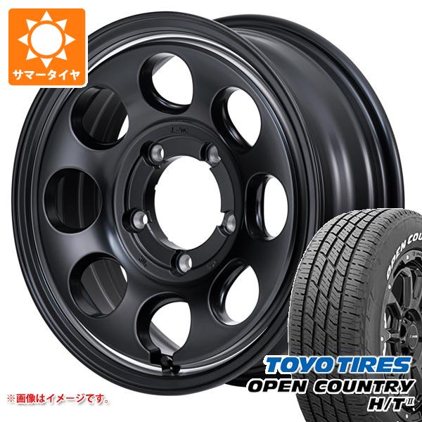 【タイヤ交換対象】スズキ ジムニーノマド JC74W用 2026年製 サマータイヤ トーヨー オープンカントリー H/T2 215/70R16 100H ホワイトレター ガルシア パーム8 6.0-16 タイヤホイール4本セット|タイヤマックス