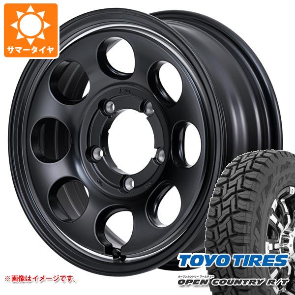 【タイヤ交換対象】スズキ ジムニーノマド JC74W用 サマータイヤ トーヨー オープンカントリー R/T 235/70R16 106Q ホワイトレター ガルシア パーム8 6.0-16 タイヤホイール4本セット