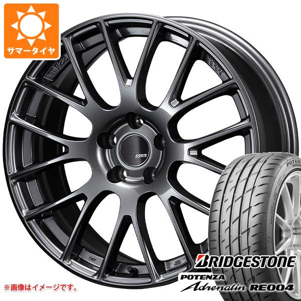 【タイヤ交換対象】サマータイヤ 195/45R17 81W ブリヂストン ポテンザ アドレナリン RE004 SSR GTV04 7.0-17 タイヤホイール4本セット