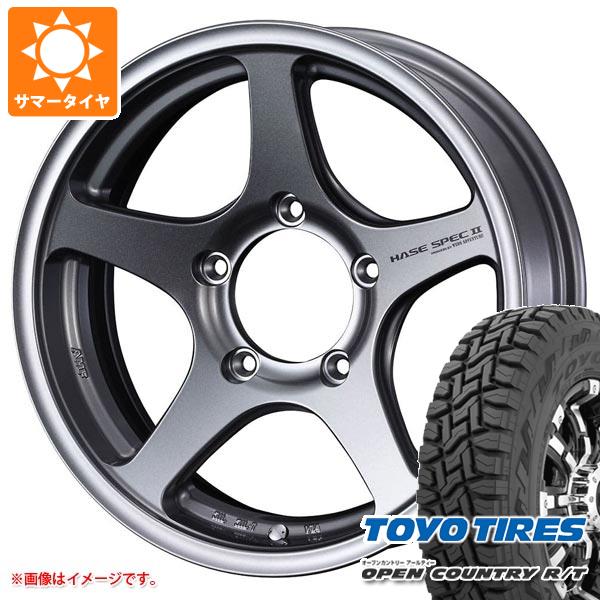 【タイヤ交換対象】5本セット スズキ ジムニーノマド JC74W用 サマータイヤ トーヨー オープンカントリー R/T 235/70R16 106Q ホワイトレター ハセスペック2 5.5-16 タイヤホイール5本セット