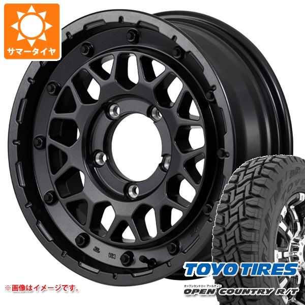 【タイヤ交換対象】5本セット スズキ ジムニーノマド JC74W用 サマータイヤ トーヨー オープンカントリー R/T 235/70R16 106Q ホワイトレター ナイトロパワー M29 スティンガー 6.0-16 タイヤホイール5本セット
