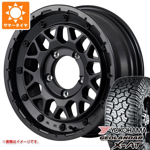【タイヤ交換対象】5本セット ジムニーシエラ JB74W用 2026年製 サマータイヤ ヨコハマ ジオランダー X-AT G016 LT235/70R16 104/101Q アウトラインホワイトレター ナイトロパワー M29 スティンガー 6.0-16 タイヤホイール5本セット|タイヤマックス