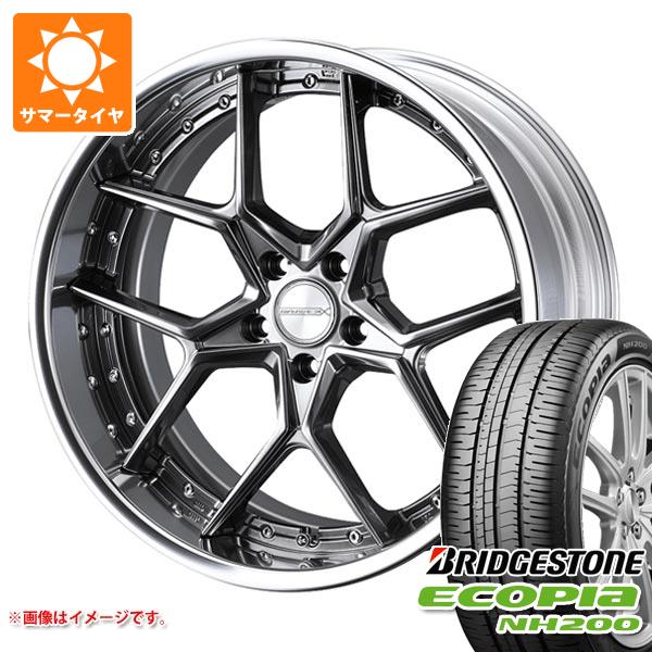 【タイヤ交換対象】サマータイヤ 225/45R18 95W XL ブリヂストン エコピア NH200 マーベリック 1505S 8.0-18 タイヤホイール4本セット