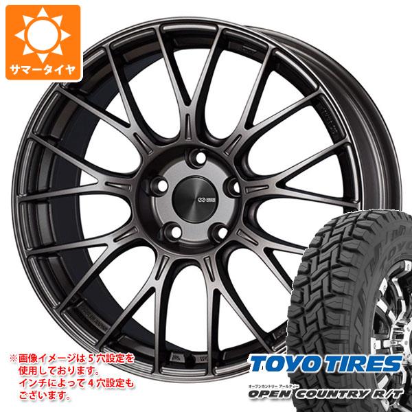 【タイヤ交換対象】サマータイヤ 165/60R15 77Q トーヨー オープンカントリー R/T ホワイトレター エンケイ パフォーマンスライン PFM1 5.0-15 タイヤホイール4本セット|タイヤマックス