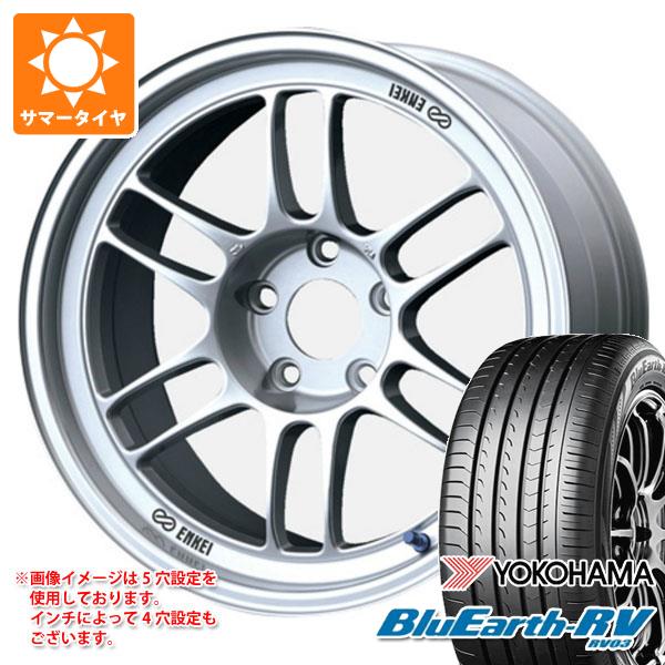 【タイヤ交換対象】2026年製 サマータイヤ 215/60R16 95H ヨコハマ ブルーアースRV RV03 エンケイ レーシング RPF1 7.0-16 タイヤホイール4本セット｜タイヤマックス