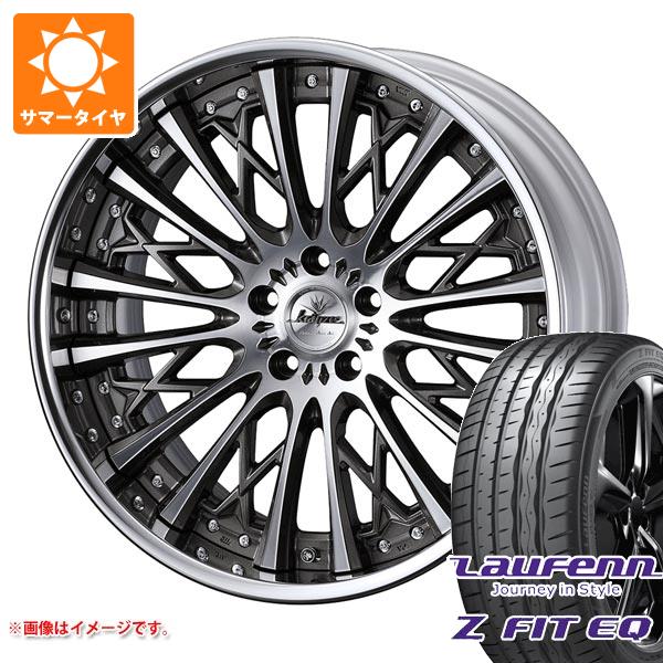 【タイヤ交換対象】サマータイヤ 235/35R19 91Y XL ラウフェン Zフィット EQ LK03 クレンツェ シュリット 8.0-19 タイヤホイール4本セット