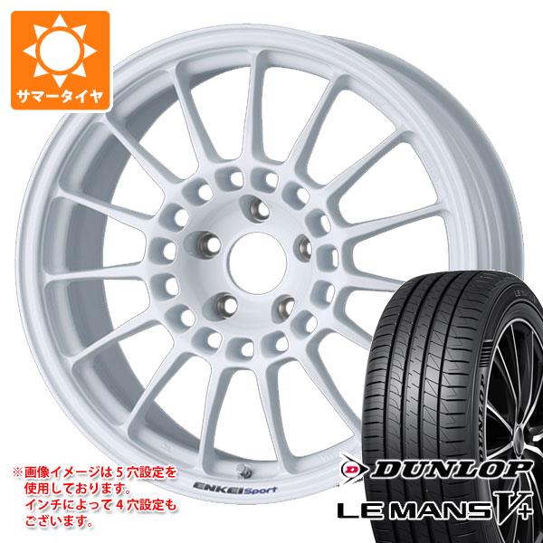 【タイヤ交換対象】サマータイヤ 215/40R18 89W XL ダンロップ ルマン5 LM5+ エンケイ スポーツ RC-T5 8.0-18 タイヤホイール4本セット 154,600円