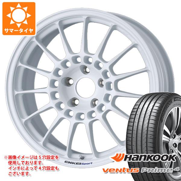 【タイヤ交換対象】サマータイヤ 225/60R17 99V ハンコック ベンタス プライム4 K135 K135A エンケイ スポーツ RC-T5 8.0-17 タイヤホイール4本セット