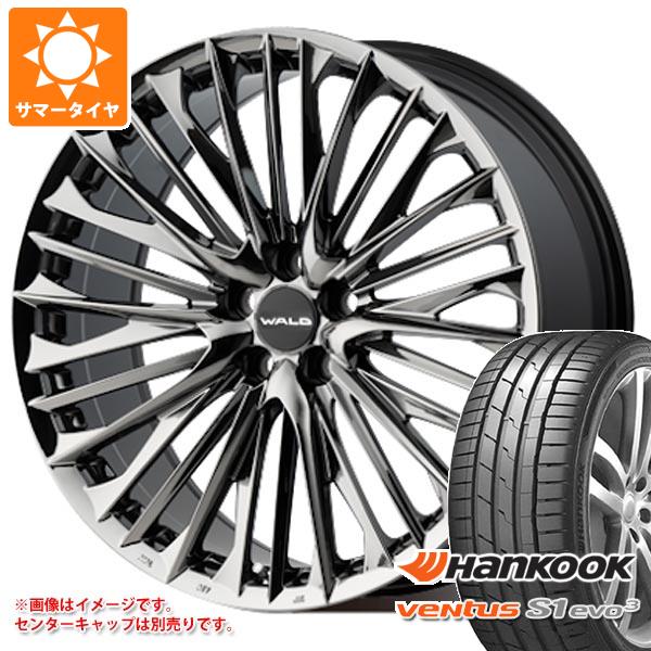 【タイヤ交換対象】2026年製 サマータイヤ 245/35R21 (96Y) XL ハンコック ベンタス S1 エボ3 K127 ヴァルド ジェニュインライン F001 レクサスLS 50系用 9.0-21 タイヤホイール4本セット