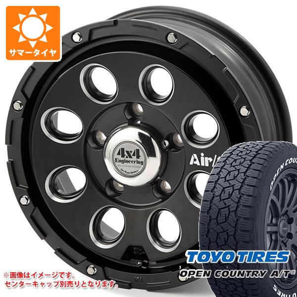 【タイヤ交換対象】5本セット ジムニー JB64W用 2026年製 サマータイヤ トーヨー オープンカントリー A/T3 215/70R16 100T ホワイトレター エアージー マッシヴ 5.5-16 タイヤホイール5本セット|タイヤマックス
