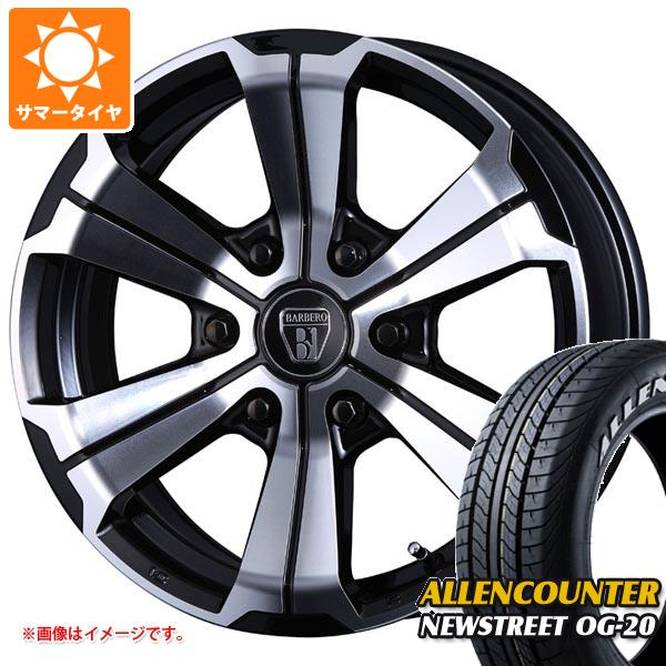 【タイヤ交換対象】ハイエース 200系用 サマータイヤ オーレンカウンター ニューストリート OG-20 215/60R17C 109/107T ホワイトレター クリムソン バルベロ アーバングランデ 6.5-17 タイヤホイール4本セット|タイヤマックス