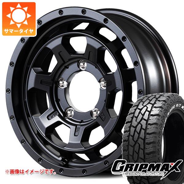 【タイヤ交換対象】5本セット スズキ ジムニー JB64W用 サマータイヤ グリップマックス マッドレイジ R/T MAX LT215/70R16 100/97R ホワイトレター ナイトロパワー M7 ファランクス 5.5-16 タイヤホイール5本セット
