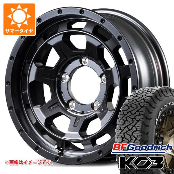 【タイヤ交換対象】スズキ ジムニーノマド JC74W用 2026年製 サマータイヤ BFグッドリッチ オールテレーンT/A KO3 LT215/70R16 100/97S ホワイトレター ナイトロパワー M7 ファランクス 6.0-16 タイヤホイール4本セット