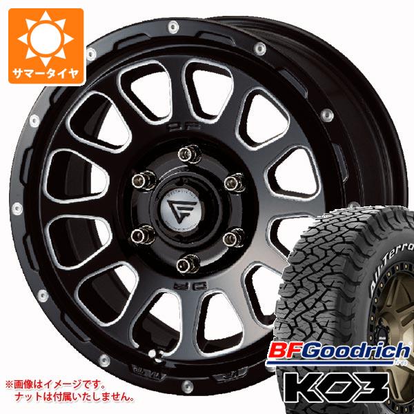 【タイヤ交換対象】ハイエース 200系用 2026年製 サマータイヤ BFグッドリッチ オールテレーンT/A KO3 LT215/70R16 100/97S ホワイトレター デルタフォース オーバル 7.0-16 タイヤホイール4本セット