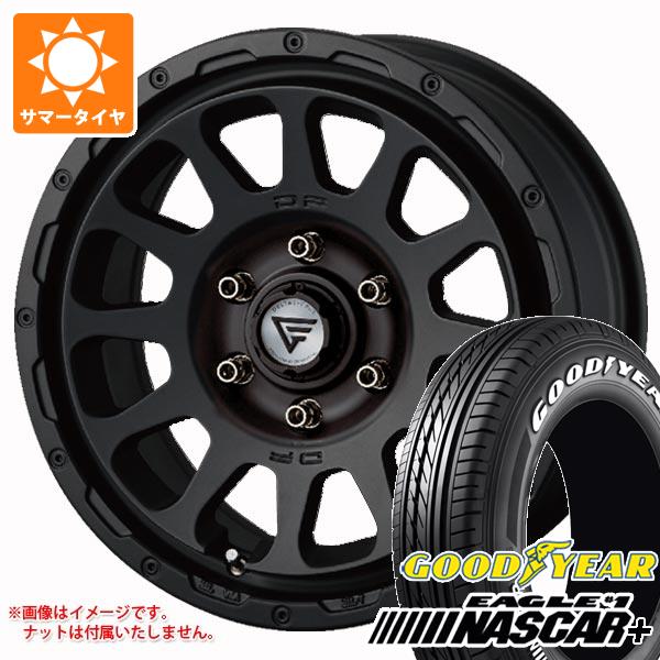 【タイヤ交換対象】ハイエース 200系用 2026年製 サマータイヤ グッドイヤー イーグル ＃1 ナスカープラス 215/65R16C 109/107R ホワイトレター デルタフォース オーバル 7.0-16 タイヤホイール4本セット 118,650円