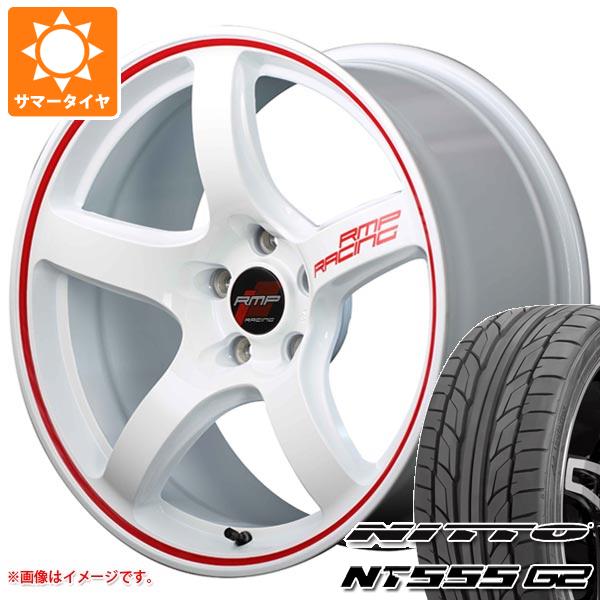 【タイヤ交換対象】シビック タイプR FK8用 サマータイヤ ニットー NT555 G2 245/40R18 97Y XL MID レーシング R50 8.5-18 タイヤホイール4本セット｜タイヤマックス 109,900円