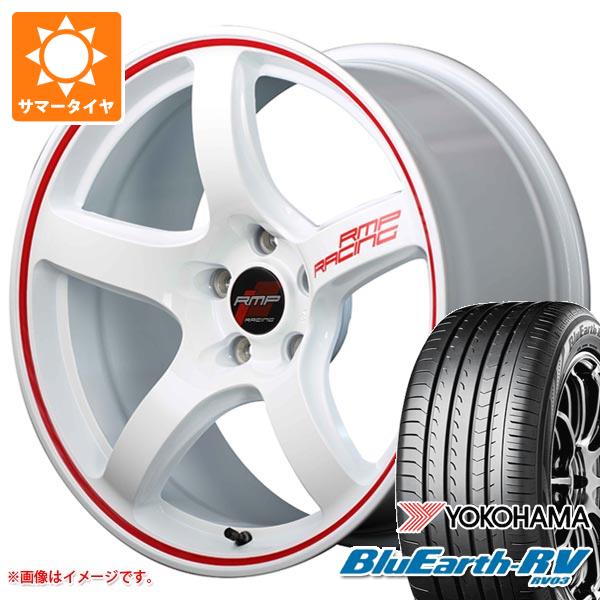 【タイヤ交換対象】サマータイヤ 215/55R17 94V ヨコハマ ブルーアースRV RV03 MID レーシング R50 7.0-17 タイヤホイール4本セット|タイヤマックス